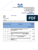 Cotizacion de Equipos de laboratorio de suelos 