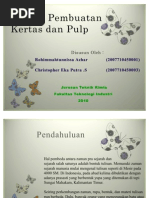 Download Proses Pembuatan Kertas Dan Pulp2 by niz oishii SN37983991 doc pdf