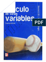 Calculo de Varias Variables 4ta Edicion