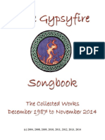Gypsyfire Songbook 12th Ed