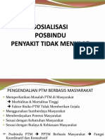 Sosialisasi Posbindu