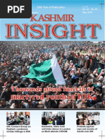 Monthly Kashmir Insight May 2108