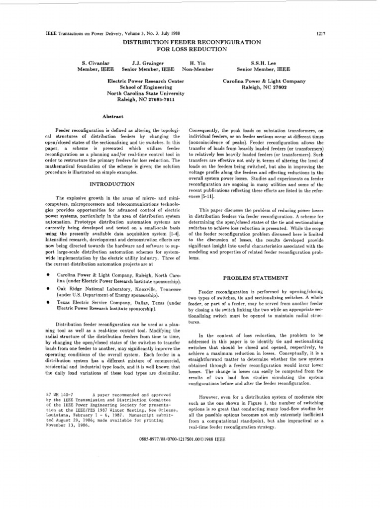 1 1988 Civanlar 16 Node Data Old Pdf Switch Automation