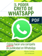 El Poder Secreto de WhatsApp Como Hacer Una Campaña de Publicidad en WhatsApp PDF