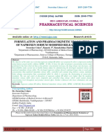 Formulaiton and Pharmacokinetic Evaluation of Naproxen Sodium Modified Release Tablet