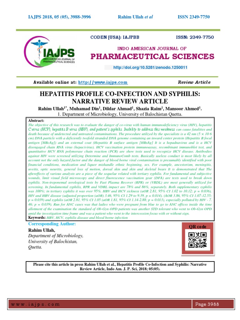 HCV Guidelines for Co-Infection Management | PDF | Hepatitis C | Hepatitis