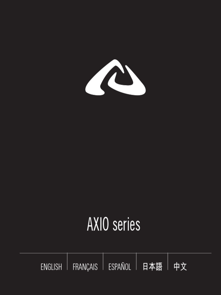 AXIO Series: English Français Español | PDF | Compass | Altimeter