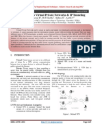 An Insight Into Virtual Private Networks & IP Tunneling: Abstract