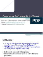 Computer Software and Its Types