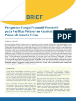 Policy Brief No.6 Januari 2018 - Penguatan Fungsi Promotif-Preventif