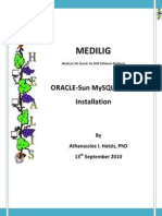 Medilig Mysql - Installation