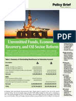 Final Policy Brief on Unremitted Funds