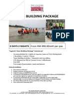 Cherating Team Building Package
