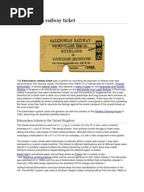 First Ticket