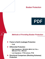 Busbar Protection Methods