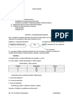 Problème Décisionnel: Exemple 1