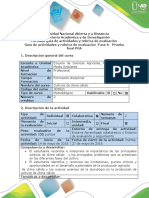 Guía de Actividades y Rubrica de Evaluación - Fase 6 - Prueba Final. POA