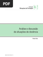 Análise e discussão de situações de docência