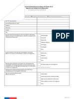 Formulario de Solicitud Bases de Datos