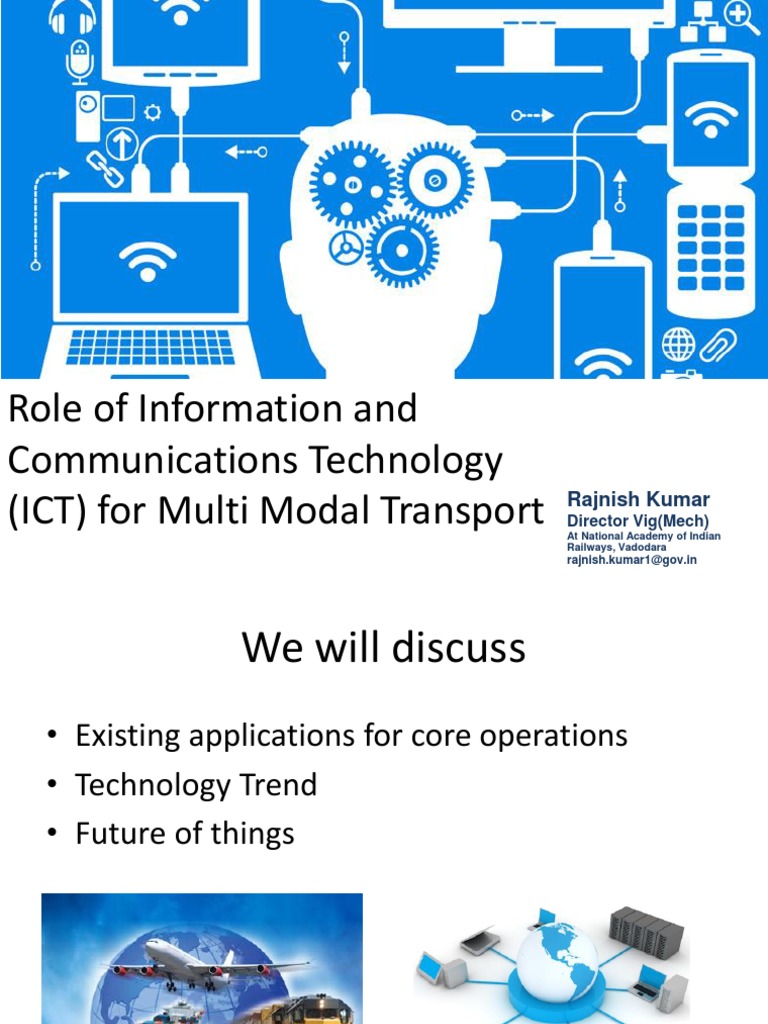 NAIR Vadodara Role of ICT in Multi Modal-Rajnish-Kr | PDF | Internet Of ...