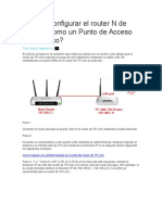 Cómo Configurar El Router N de TP