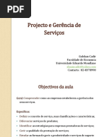 11_Projecto e Gerência de Serviços