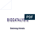 Biotechnology Informatics