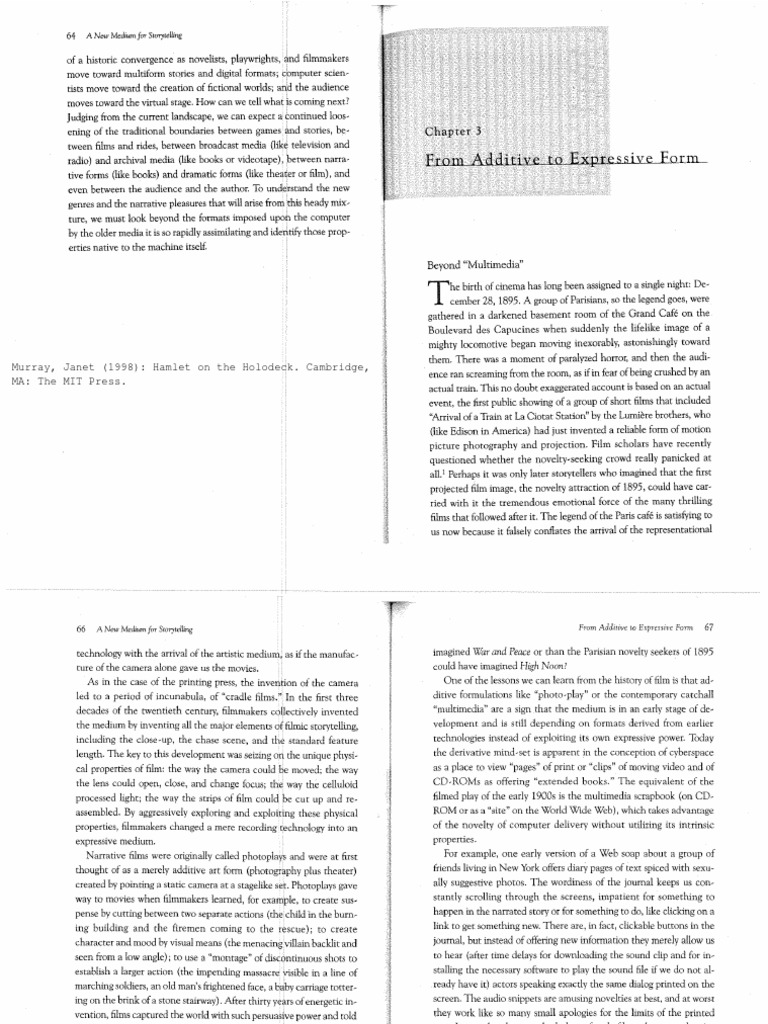 3 Murray From Additive To Expressive Form | PDF