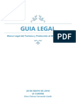 Guia Legal: Marco Legal Del Turismo y Protección Al Medio Ambiente