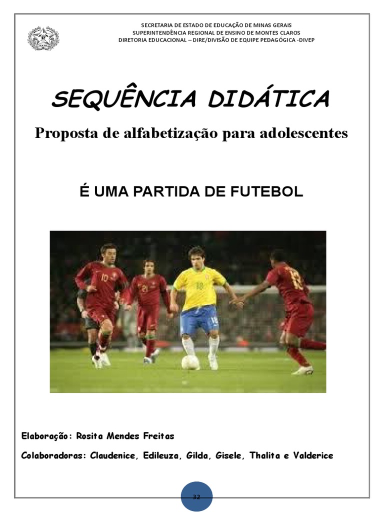 E Uma Partida de Futebol, PDF, Futebol