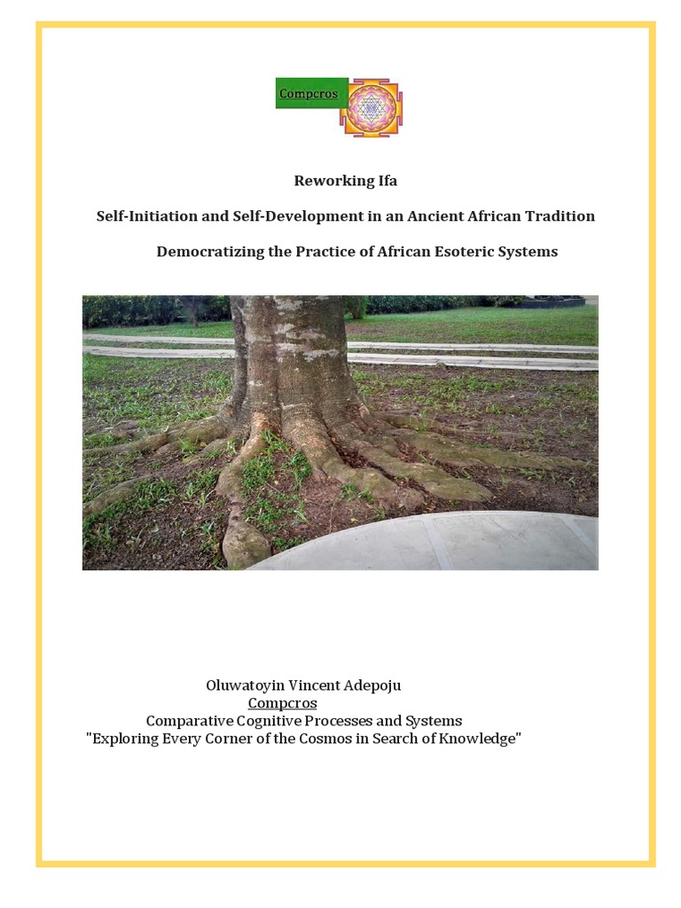 Reworking Ifa SelfInitiation and SelfDevelopment in An Ancient African Tradition