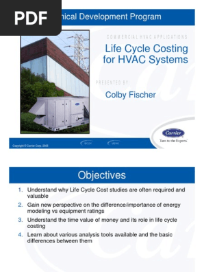 Life Cycle Costing - HVAC