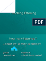 Teaching Effective Listening Techniques