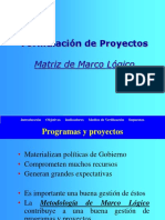 Formulación Proyectos - MML