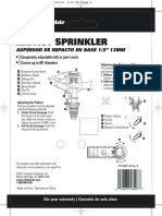 Manual Aspersor Impacto Plástico Chino