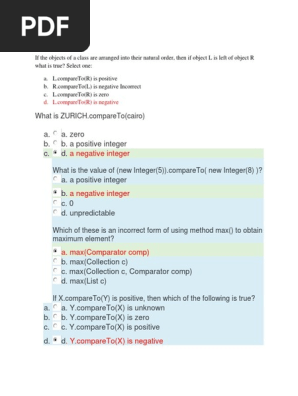Java Questions
