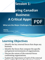 Session 1 - Intro-Exploring Canadian Business