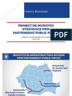 Prezentare Proiecte de Investitii Strategice Prin PPP