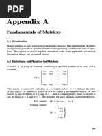 Appendix: Fundamentals of Matrices