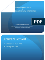 Konsep Sehat Sakit & Aspek Sosio Budaya