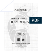 2016 Portafolio Trofeos Rey Midas .