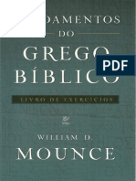 Mounce. Fundamentos Do Grego Bíblico - Exercícios PDF