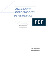 Alzheimer y Transportadores de Membrana