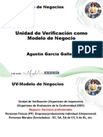 Unidad de Verificacion Como Modelo de Negocio