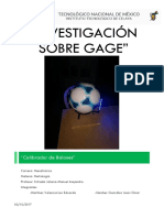 Investigación Sobre Gage