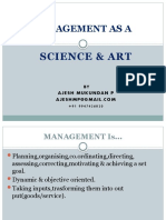 05 Management As A Science and An Art
