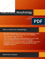 Diachronic Morphology