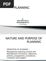 01 Planning - Planning Premises - Planning Process