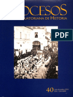 Procesos Revista Ecuatoriana de Historia Num 40 Julio Diciembre 2014 786066