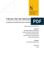 Facultad de Negocios: Carrera de Administración de Empresas